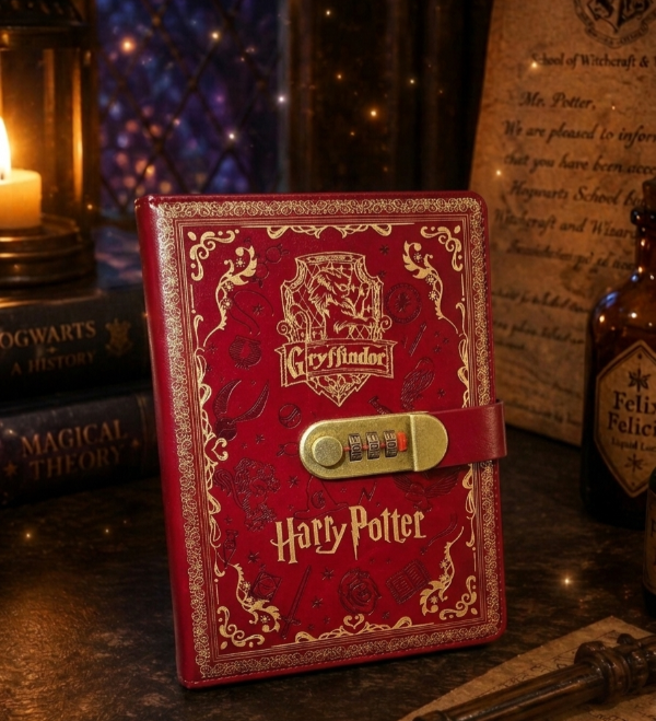 Producto - Cuaderno con Candado Harry Potter Casas