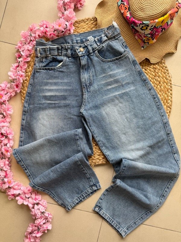 Producto - Baggy celeste con reguladores