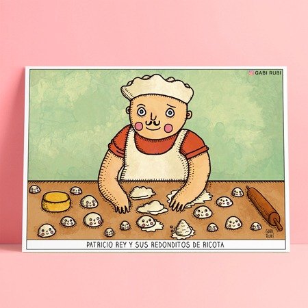 Producto - STICKER 47 : PATRICIO REY Y SUS REDONDITOS DE RICOTA - COLECCIÓN MÚSICA
