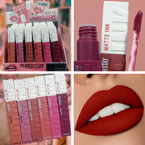 Producto - LABIAL LIQUIDO MATTE KARITE SUPER STAY