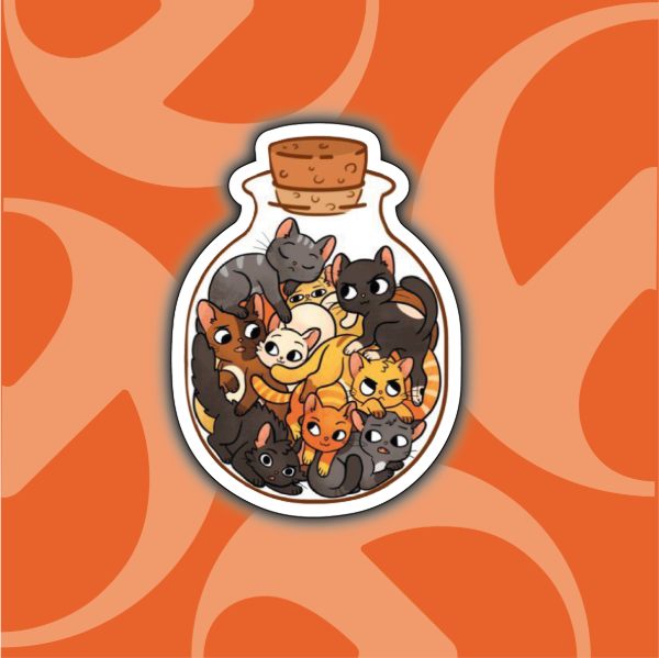 Producto - Frasco de gatos #1262