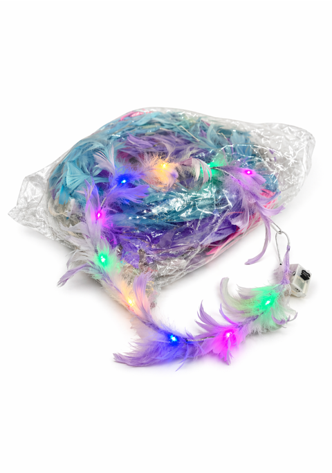 Producto - Vincha Led x12 Pluma Alambre