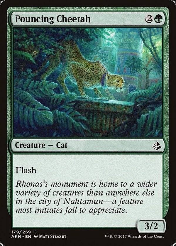 Producto - Pouncing Cheetah  Amonkhet