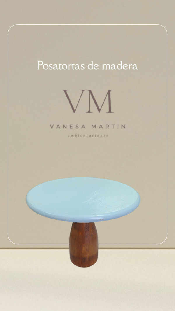 Producto - Posatortas nórdico celeste