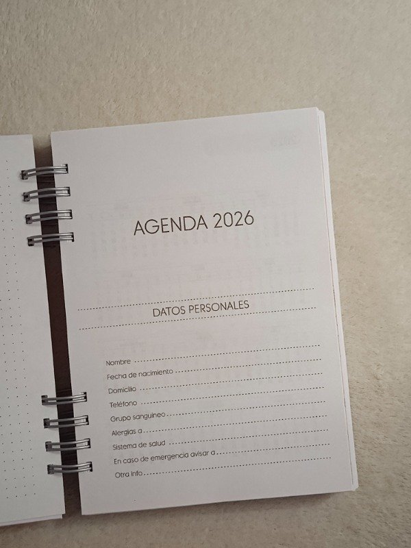 Producto - Agenda Diaria Fechada 2027