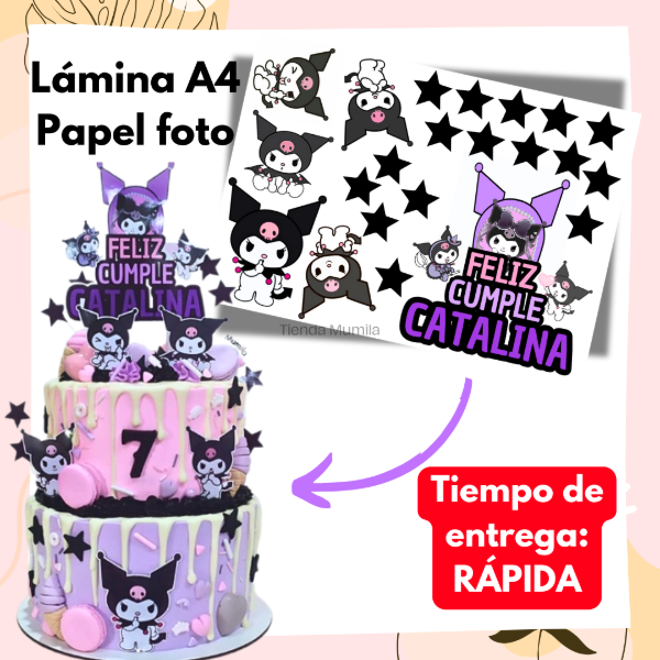 Producto - Lámina Papel foto Personalizada Tiempo de entrega RÁPIDA