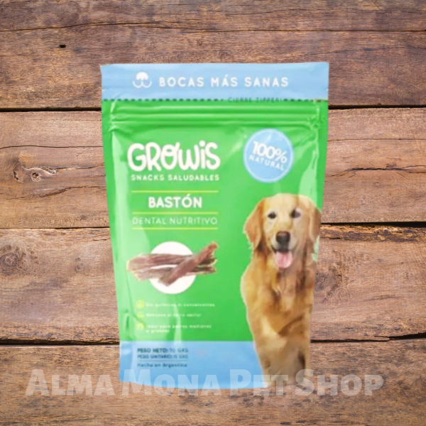 Producto - Growis Snack Saludable Para Perros Baston Esofago Bovino