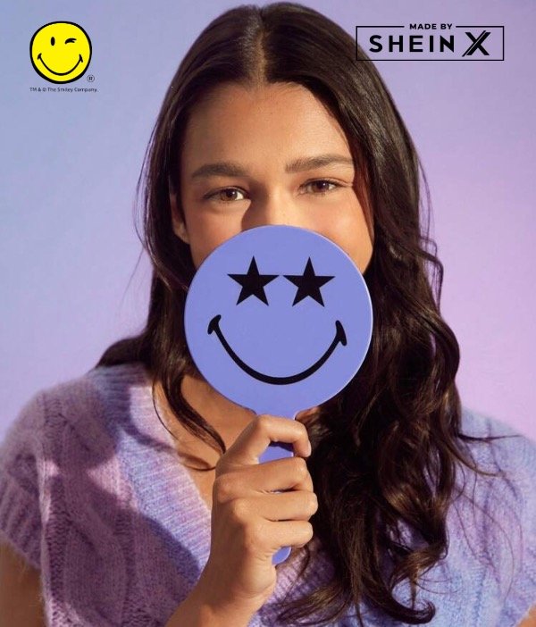 Producto - Espejo de mano SMILE morado