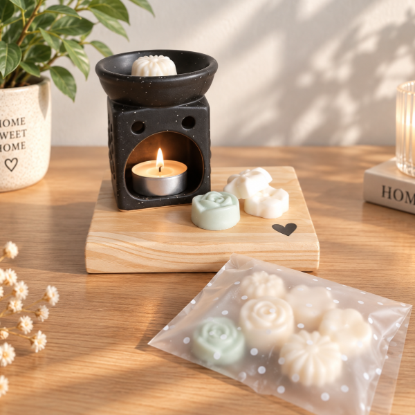 Producto - Combo Bienestar - Hornito + Vela de noche + wax melts - 2