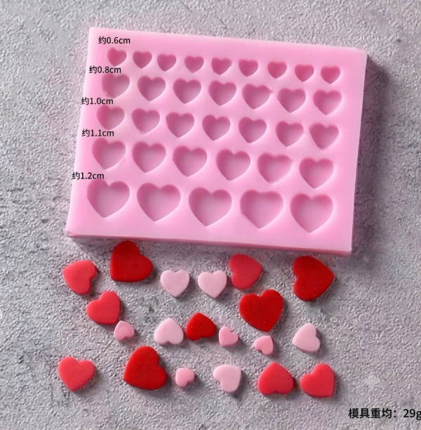 Producto - Molde mini corazones x 34