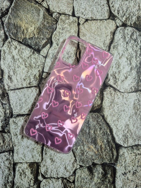 Producto - Funda rígida Holo Samsung A06 rosa