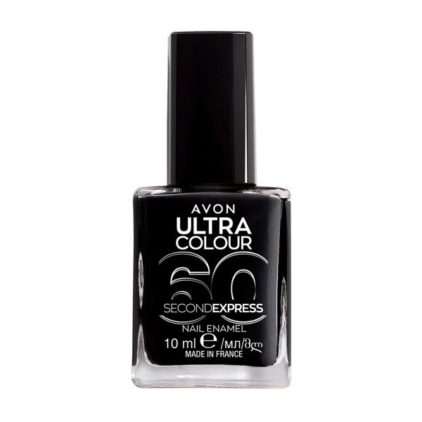 Producto - Esmalte para Uñas - Power Black Avon Ultra Color (ULTRA SECADO EXPRESS 60s)