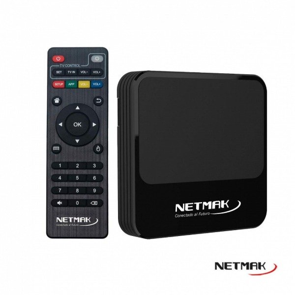 Producto - Smart Tv Box 4K Android 10.0 - 1Gb / 8Gb -Netmak (NM-TVBOX3)