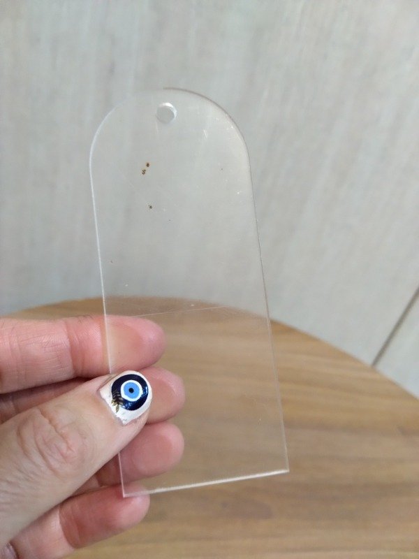 Producto - Tags Acrílico #1 de 3mm x 10 unid