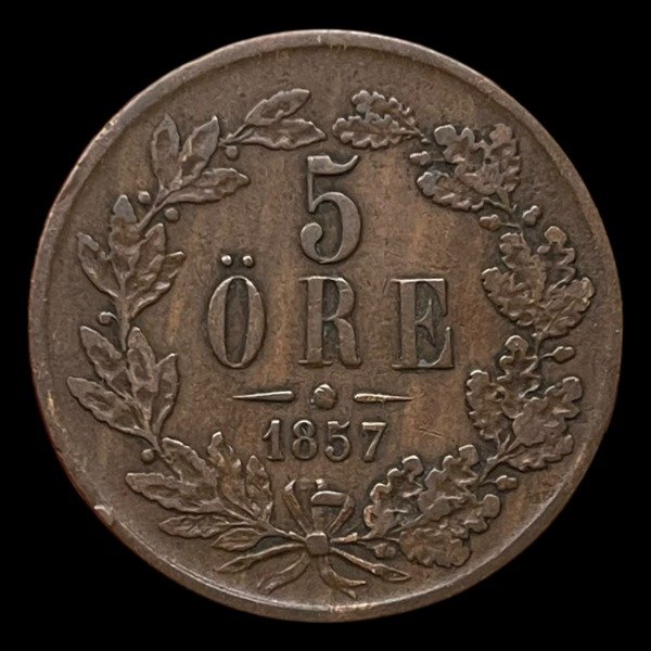 Producto - Suecia (1857) 5 Ore - KM#690