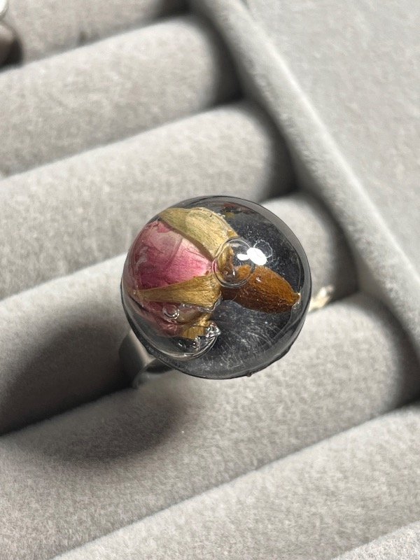 Producto - Anillo 3 capullo rosa - 0