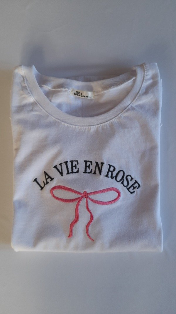 Producto - Remera La Vie en Rose