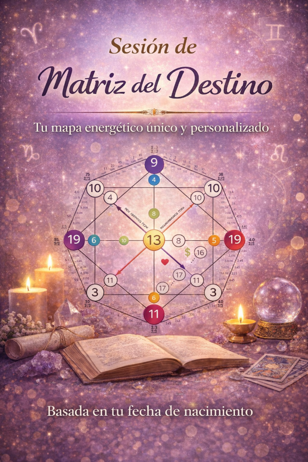 Producto - Sesión de Matriz del Destino
