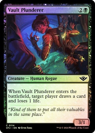 Producto - Vault Plunderer Foil  Outlaws of Thunder Junction