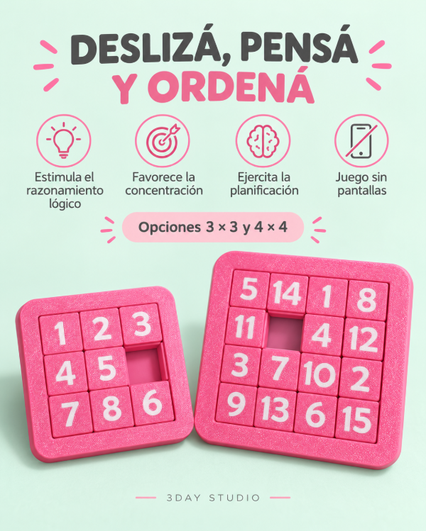 Producto - Rompecabeza Deslizante - 3