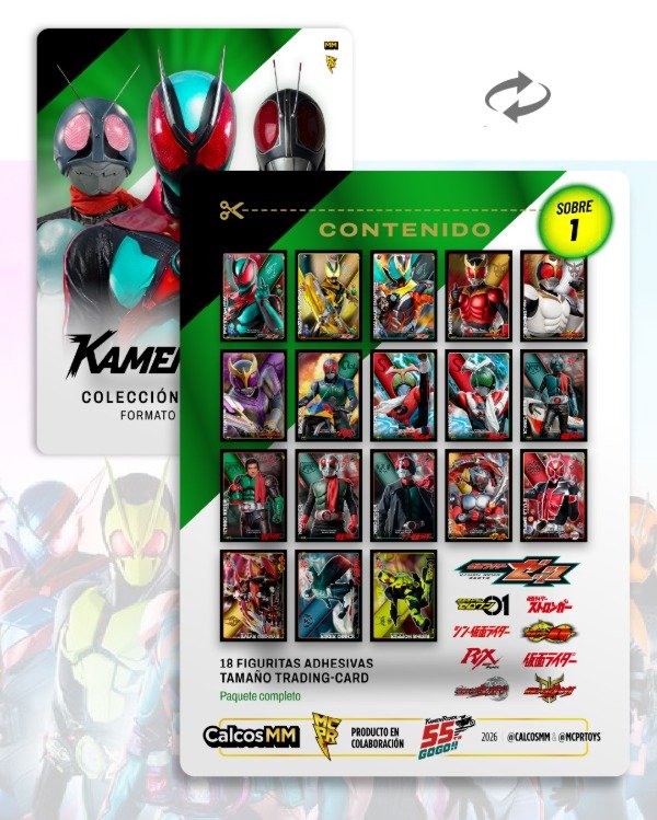 Producto - Super Sobre (Artístico) / Kamen Rider - 6