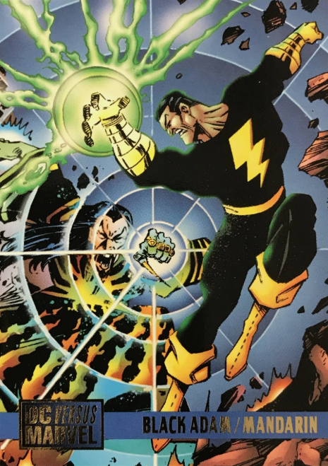 Producto - 1995 Fleer DC vs. Marvel Comics #86 - Black Adam / Mandarin BTL - 0