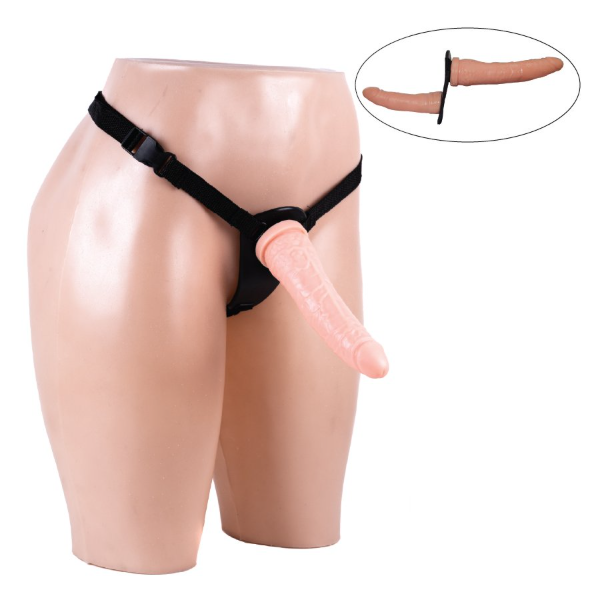 Producto - Arnés Doble Bananin Piel (19x3,5 y 13x13cm)