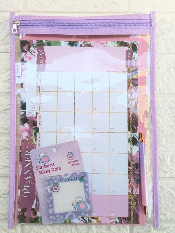 Producto - Sobre Cristal Grande Oficio Lila