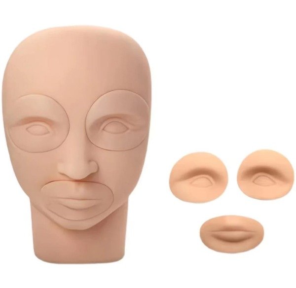 Producto - Cabeza de practica ojos y boca extraible