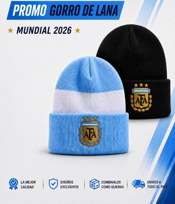 Producto - Gorro de lana argentina