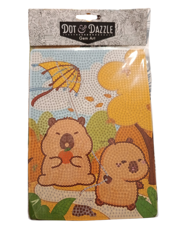 Producto - Pintura de diamantes Capibara barrilete