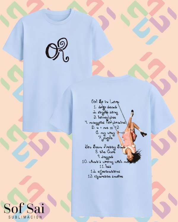 Remera olivia canciones