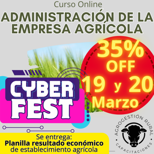 Producto - Curso Online Administración de la empresa agrícola