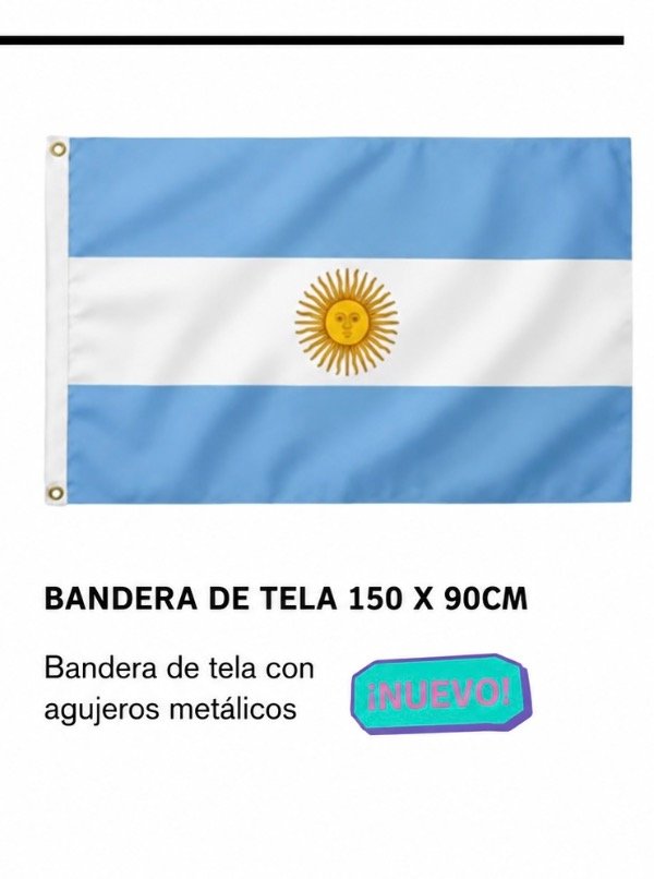 Producto - Bandera Argentina grande