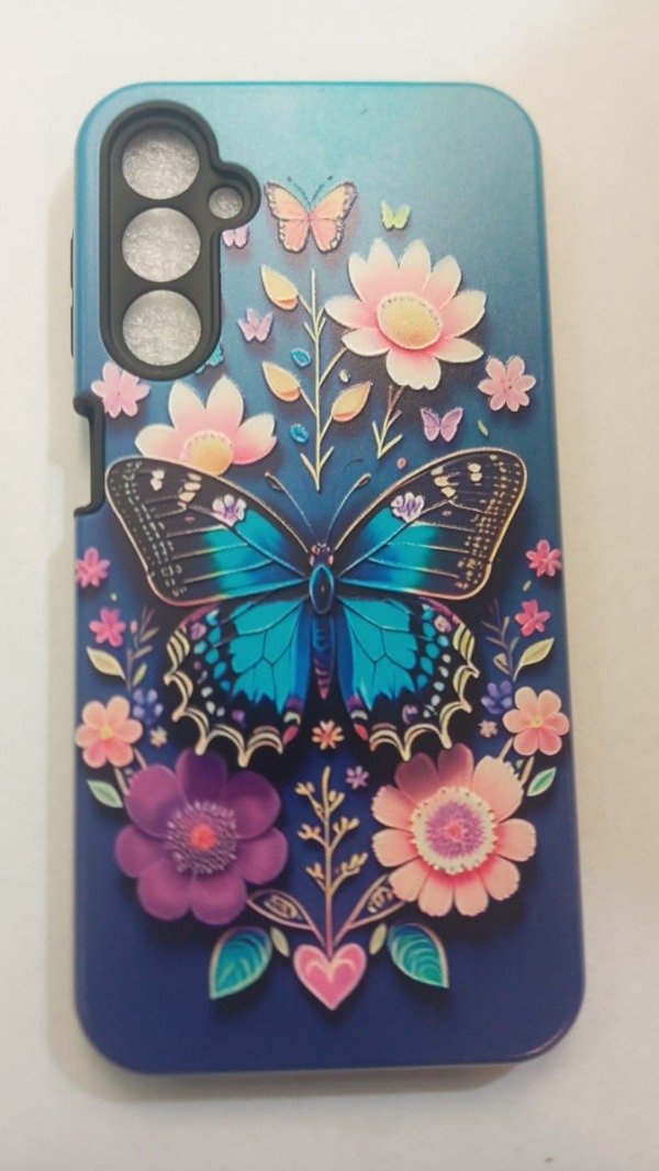 Producto - Funda Rígida Alto Impacto Mariposa para Samsung A24