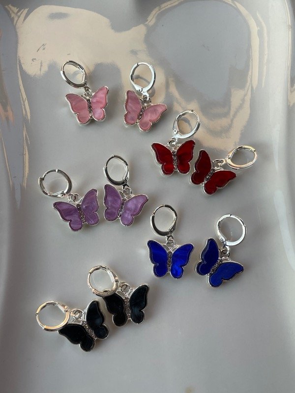 Producto - Argollita mariposas