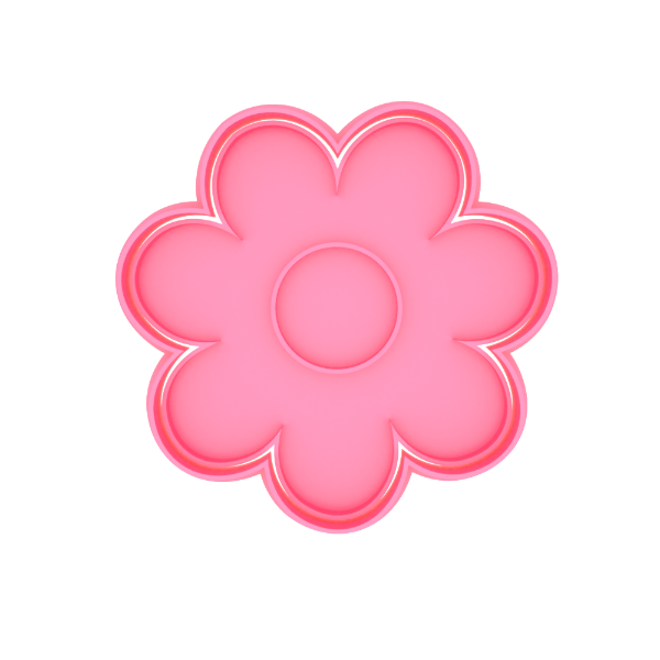 Producto - Cortante con sello para cookie Flor 1