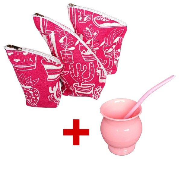Producto - Set matero cactus