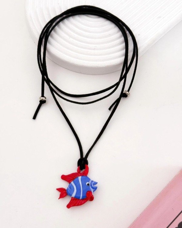 Producto - Collar Gamuza Arrecife