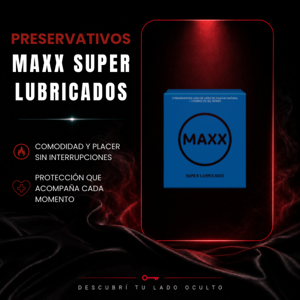 Producto - Preservativos MAXX Super Lubricados