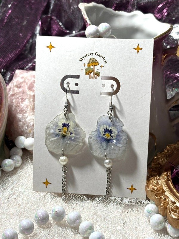 Producto - Aros Pensamientos Celeste