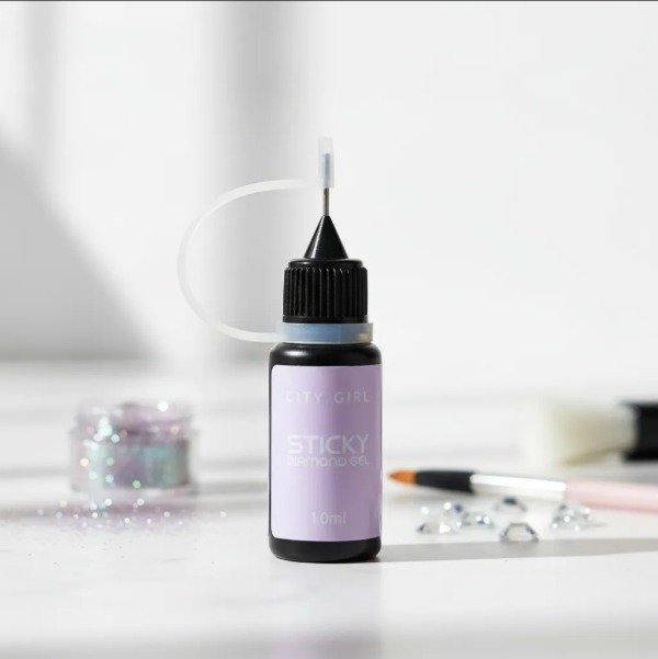 Producto - Stiky diamond gel Pegamento para strass city girl 10ml