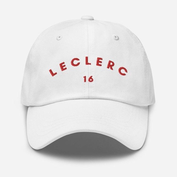 Producto - Gorra blanca Leclerc