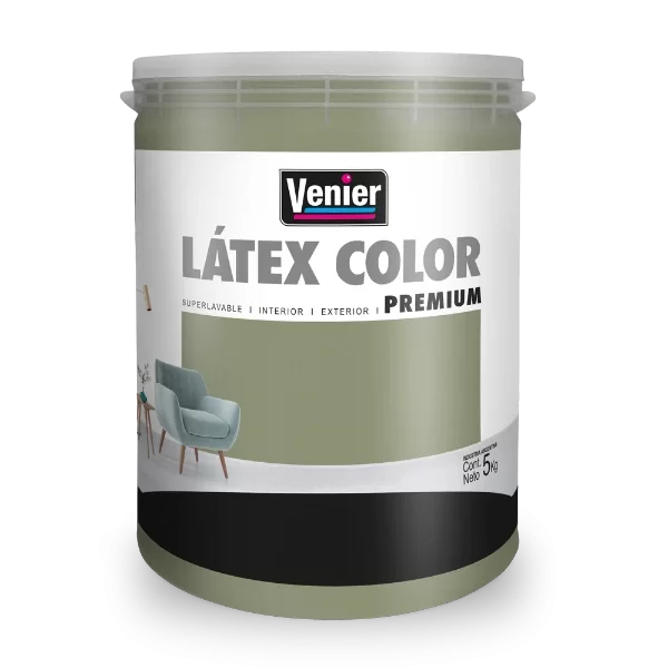 Producto - Latex Color Mate Interior Exterior x 1 lts Verde Olivo