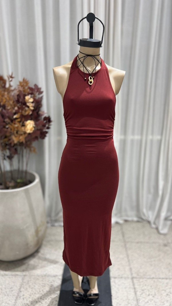 Producto - VESTIDO GRANADA - BORDO