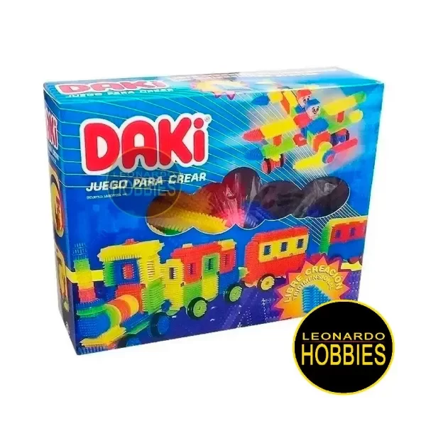 Producto - Daki Locomotora 60 Piezas 906