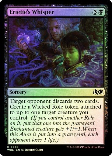 Producto - Eriette's Whisper Foil  Wilds of Eldraine