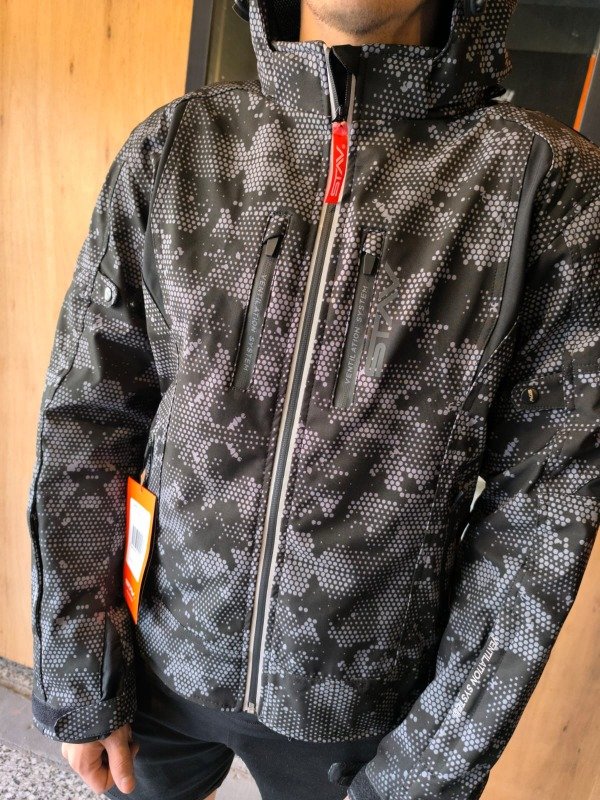 Producto - Campera Stav con protecciones (gris)