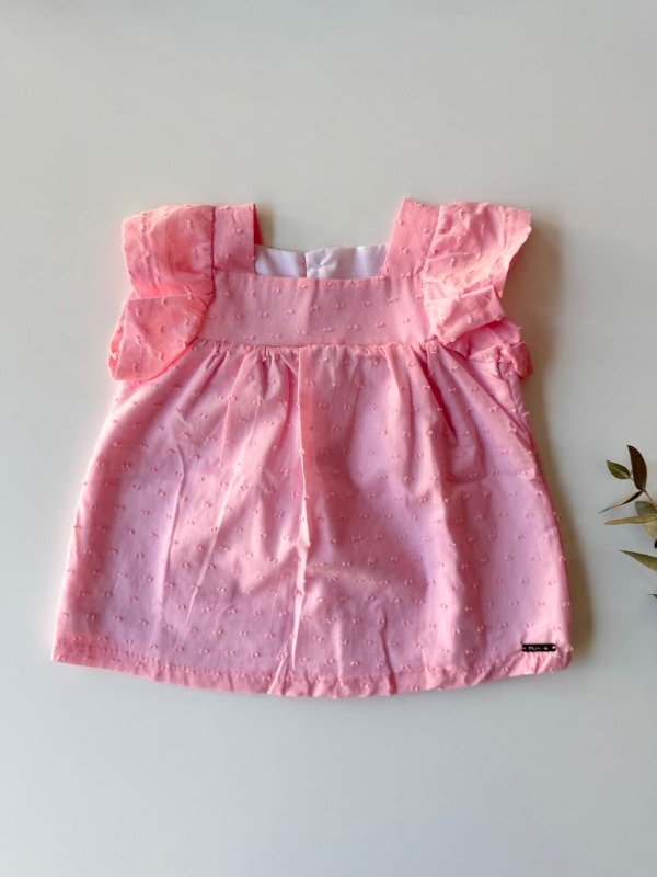Producto - Vestido de plumeti con bombacha de algodón