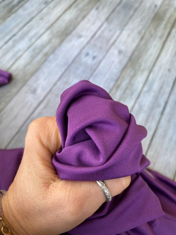 Calza larga morada — imagen 4